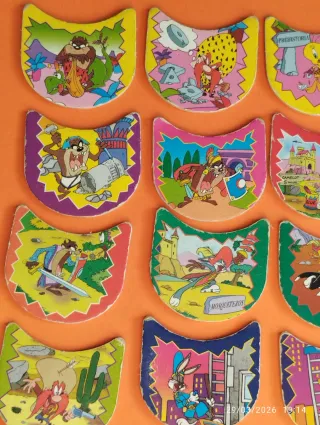 Lote 23 cromos Cheetos Loki 1996