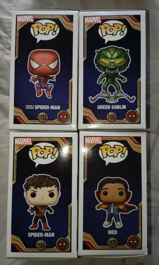 Pack Funko Pop Spider-Man No Way Home Exclusivos