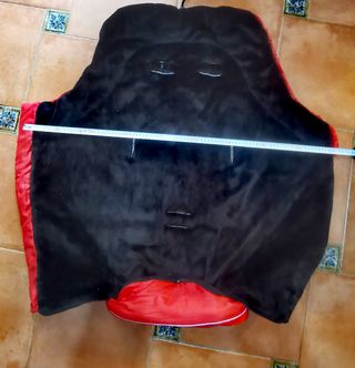 Saco para carrito de bebé rojo