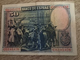 50 Pesetas Banco de España 1931
