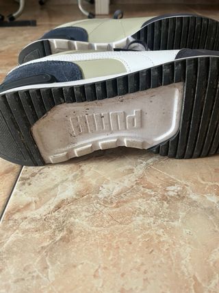 Zapatillas Puma Talla 44.5 Beige/Azul