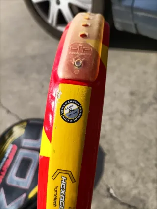 Pala de pádel y funda JOX Magma
