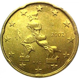 20 céntimos Grecia 2002