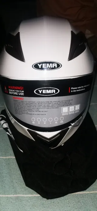 Casco Yema YM925 Negro