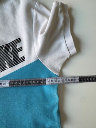 Polo Nike Vintage Blanco y Azul