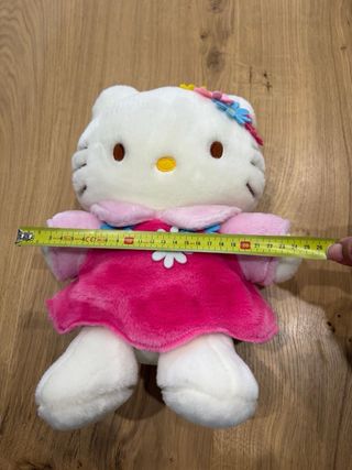 Peluche Hello Kitty Vestido Rosa Flores