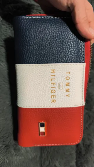 Billerera Cartera Tommy Hilfiger Tricolor