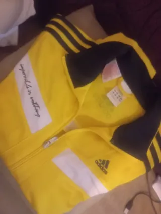 Sudadera Adidas cremallera hombre