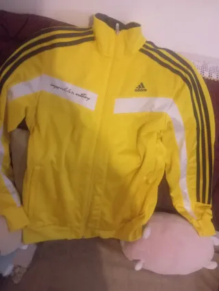 Sudadera Adidas cremallera hombre