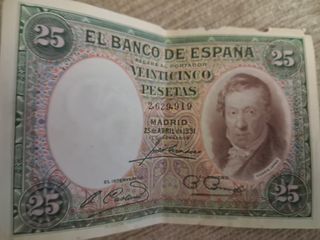 Billete 50 Pesetas Banco de España 1931