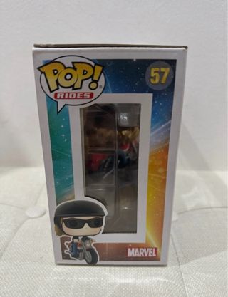 Funko Pop Captain Marvel 57 Carol Danvers Moto