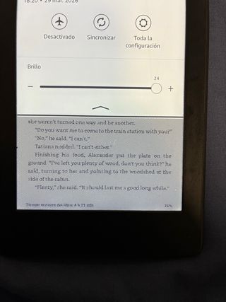 Kindle Paperwhite 7ª Gen Negro