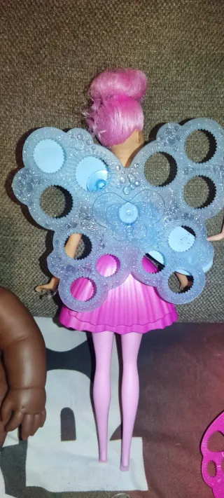 2 Barbies Sirena y Hada