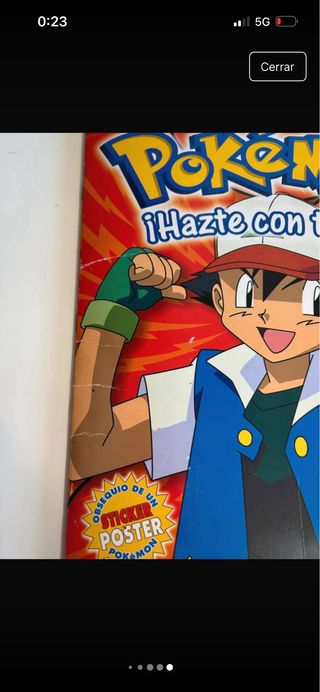 Álbum Pokémon ¡Hazte con todos! Completo