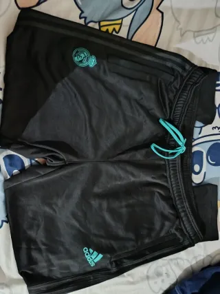 Pantalón chándal Real Madrid Adidas Negro