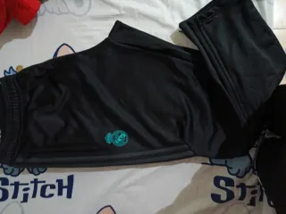 Pantalón chándal Real Madrid Adidas Negro