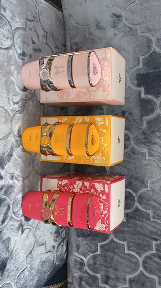 Perfume YARA Árabe Dorado y Rosa