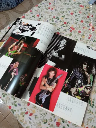 Guitar magazine, Steve Vai, revista japonesa.