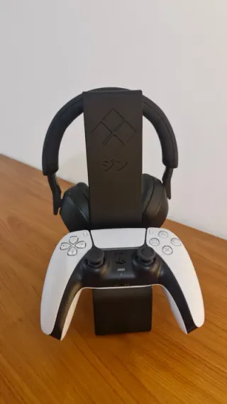 Soporte paracascos y mando,viene en varios colores