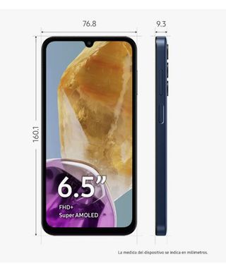 ★PRECINTADO + REGALO★  Samsung Galaxy M15 5G 4/128