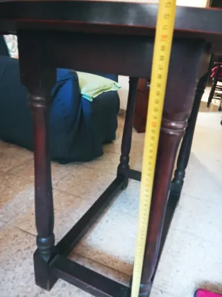 Mesa camilla para restaurar