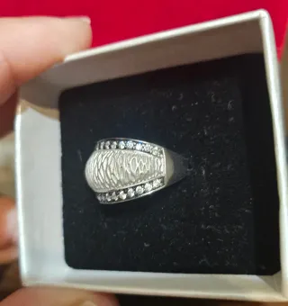 Anillo Plata Ley 925 con Circonitas