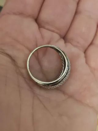 Anillo Plata Ley 925 con Circonitas