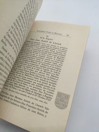 Alistamiento noble de Mallorca del año 1762 libro
