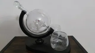 Decanter Whisky 2 Bicchieri Shigoo Weebng