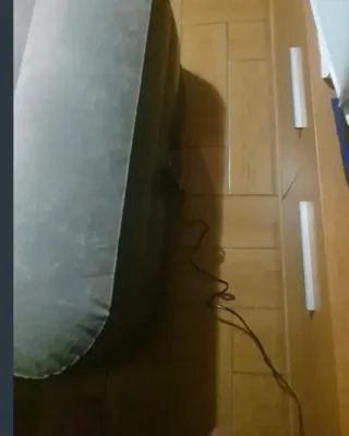 Colchón hinchable individual con válvula