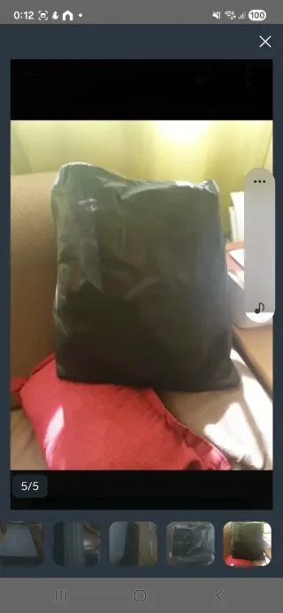 Colchón hinchable individual con válvula