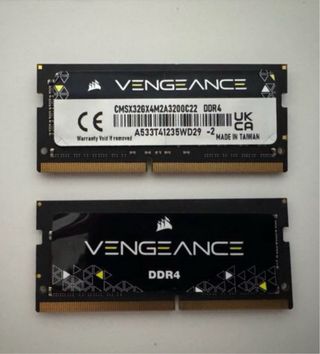 32GB RAM (2x16GB) DDR4 3200MHz (negociable)
