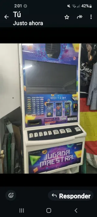 Máquina tragaperras Jugada Maestra