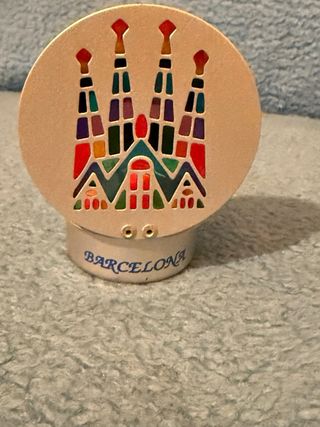 Portavelas Sagrada Familia con vela