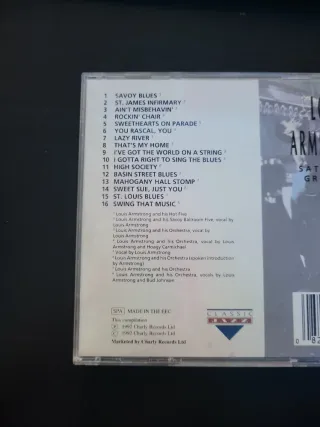 CD Louis Armstrong Satchmo's Greatest Jazz