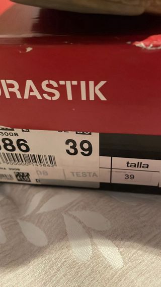 Zapatos tacón ancho Drastik marrones