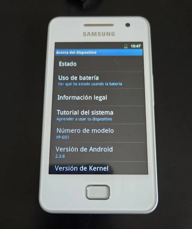 Samsung Galaxy S Wifi MP4 Blanco 8 Gb