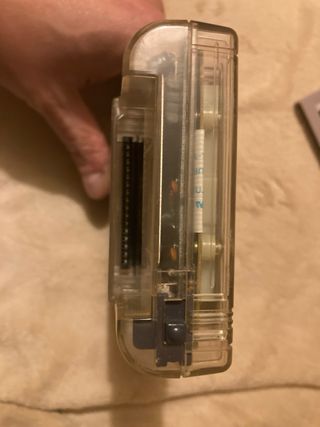 Nintendo Game Boy Transparente + Juego