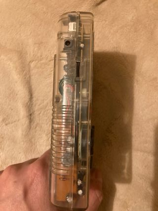 Nintendo Game Boy Transparente + Juego