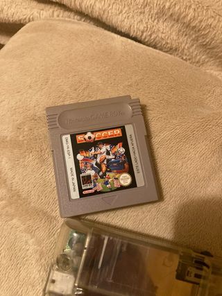 Nintendo Game Boy Transparente + Juego