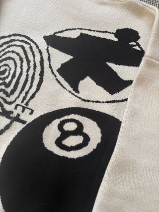 Jersey Stussy x Nike Beige/Negro