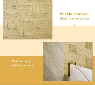 Biombo Interior de 4 Paneles de Madera, Separador Plegable Ahorra Espacio para Casa y Oficina, Altura 170Cm, Marrón