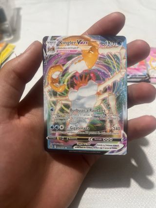 Pack 5 Cartas Pokémon V y VMAX