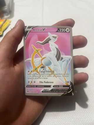 Pack 5 Cartas Pokémon V y VMAX