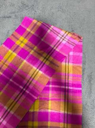 Bufanda Burberry Tartán Rosa