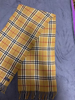 Bufanda Burberry Tartán Clásico