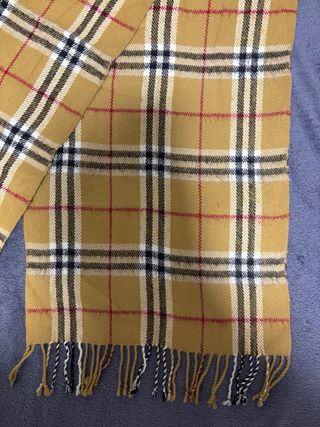 Bufanda Burberry Tartán Clásico