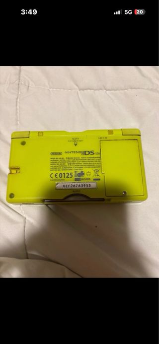 Nintendo DS Verde/Amarillo para piezas