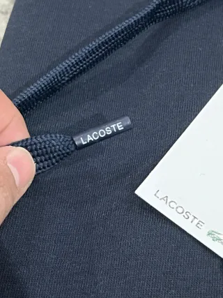 Hoodie com Capuz Lacoste Azul Marinho XXL