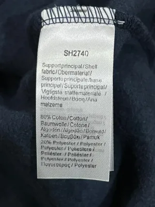 Hoodie com Capuz Lacoste Azul Marinho XXL